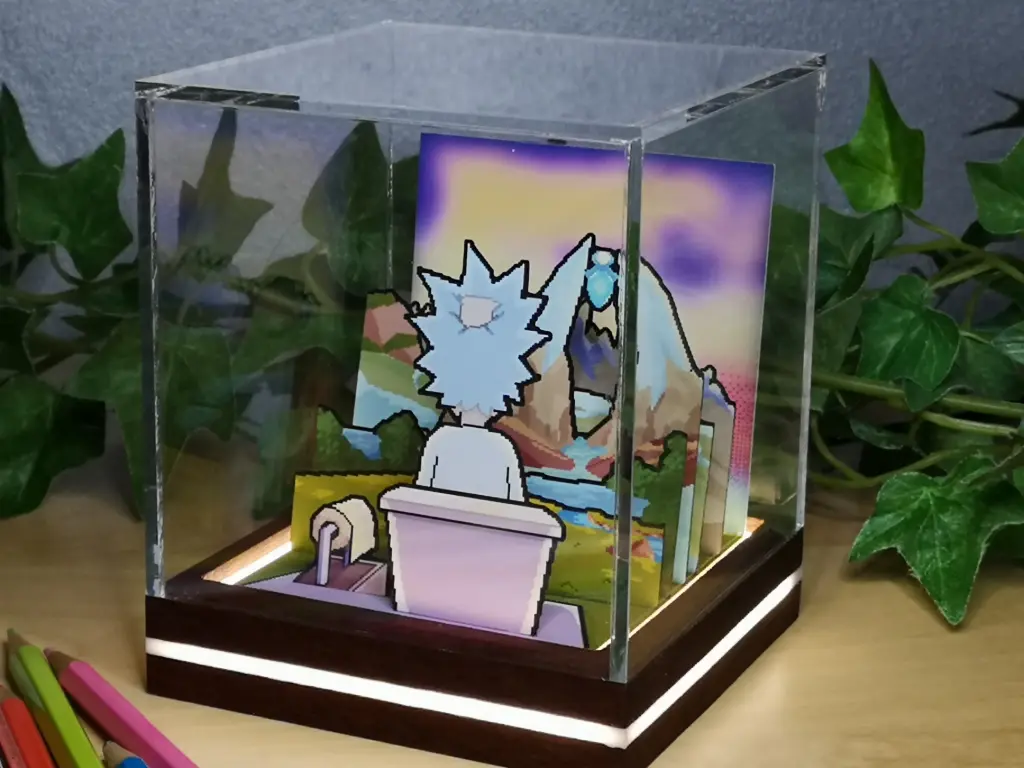 Rick & Morty : Rick Throne