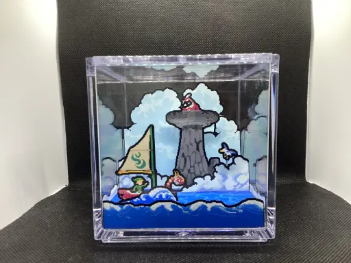 Diorama inspiré par : Zelda Wind Waker